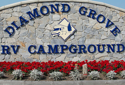 Diamond Grove RV Campground near Edmonton Alberta