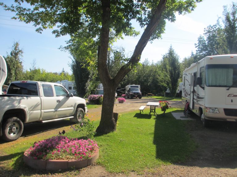 Fort Lions Campground near Edmonton Alberta