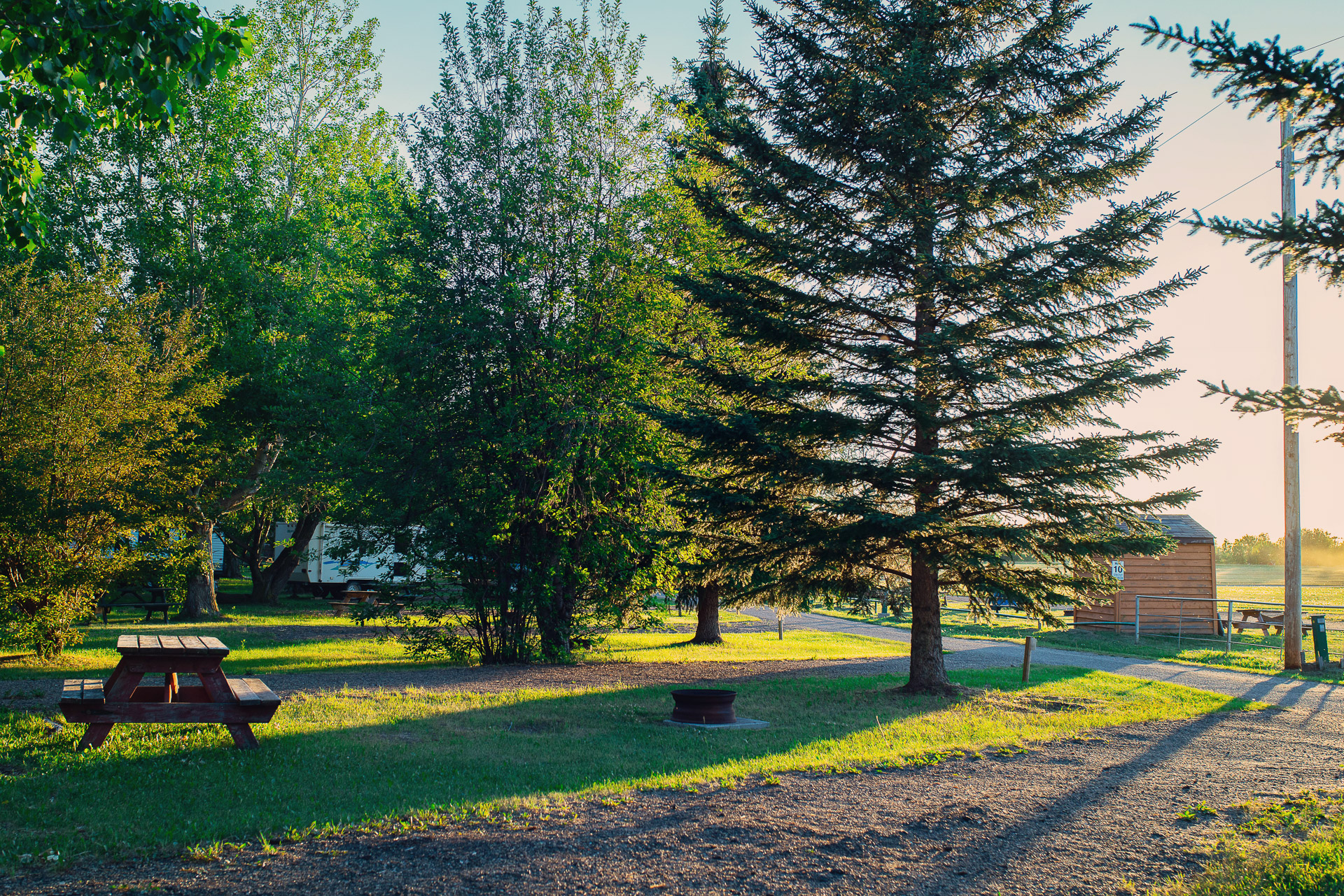 Half Moon Lake Resort near Edmonton Alberta