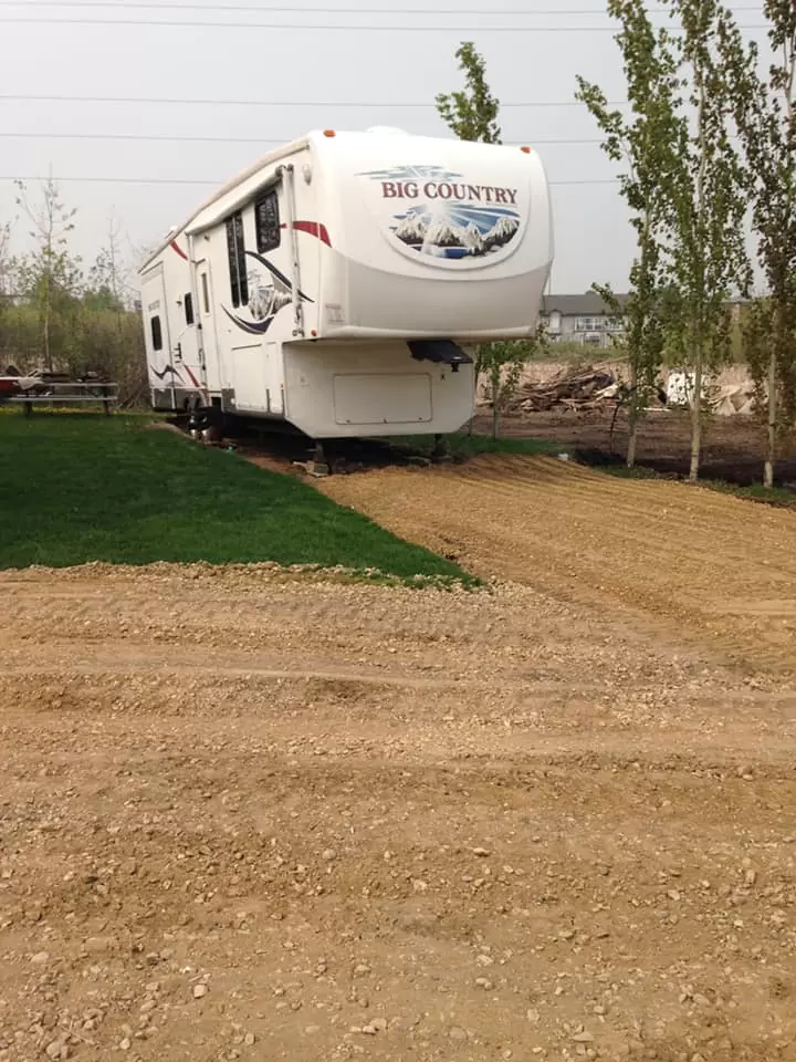 Wabamun Marina RV Park near Edmonton Alberta