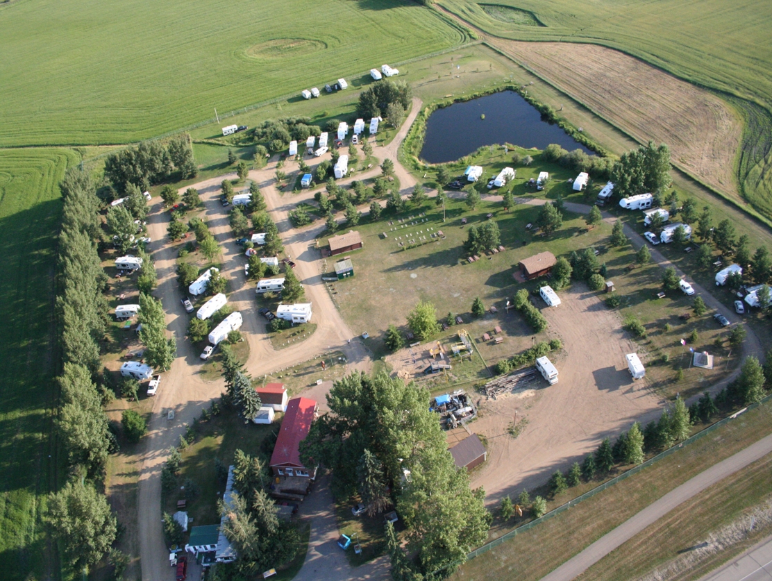 Wetaskiwin Lions Campground near Edmonton Alberta