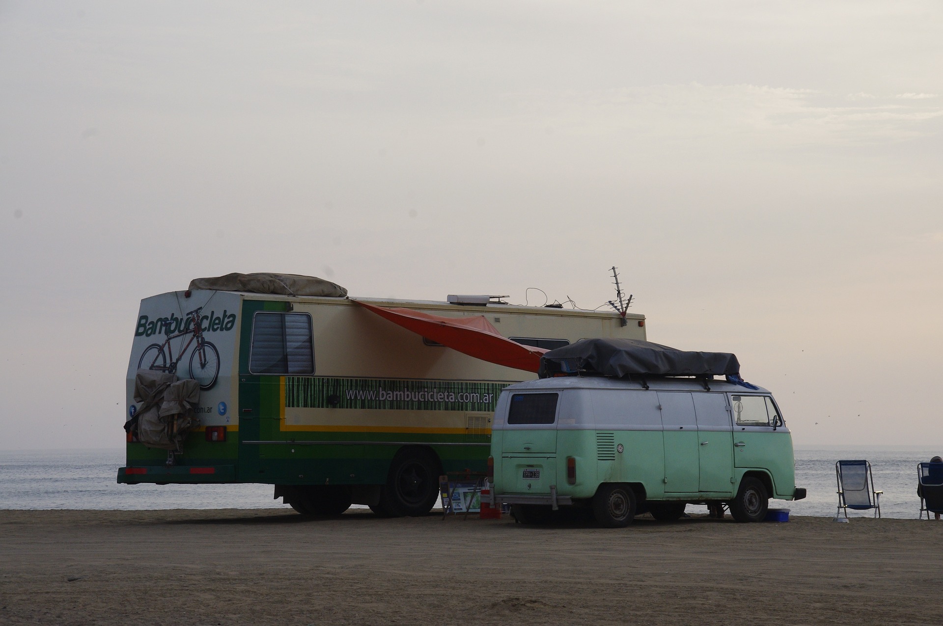 RV Camp site near Edmonton Alberta