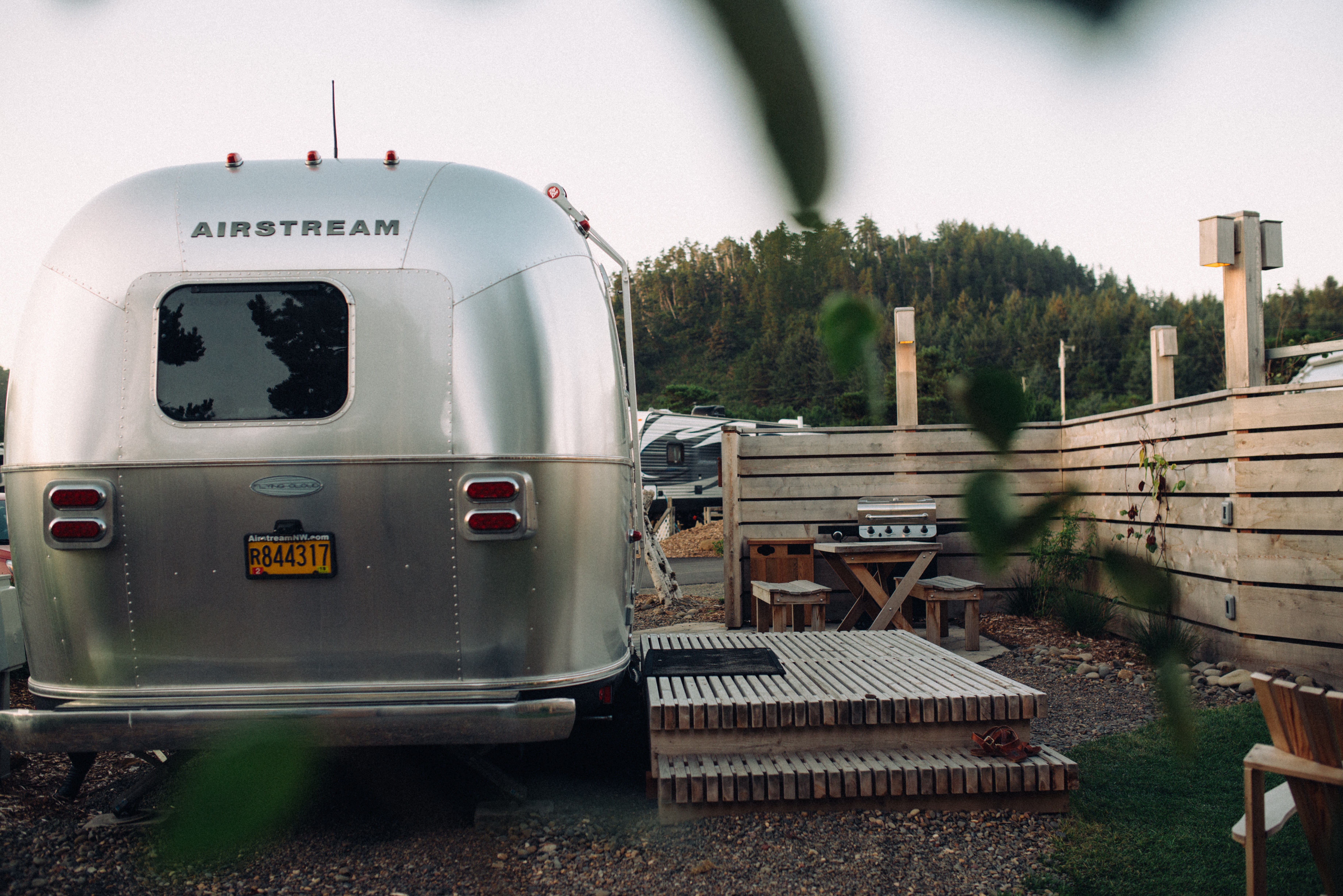 Fenced RV Lot