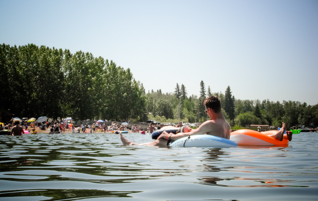 RVing at Wabamun provincial park near Edmonton AB