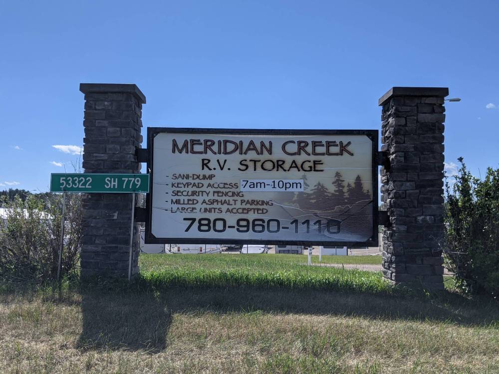 Meridian Creek R.V. Storage Edmonton Alberta