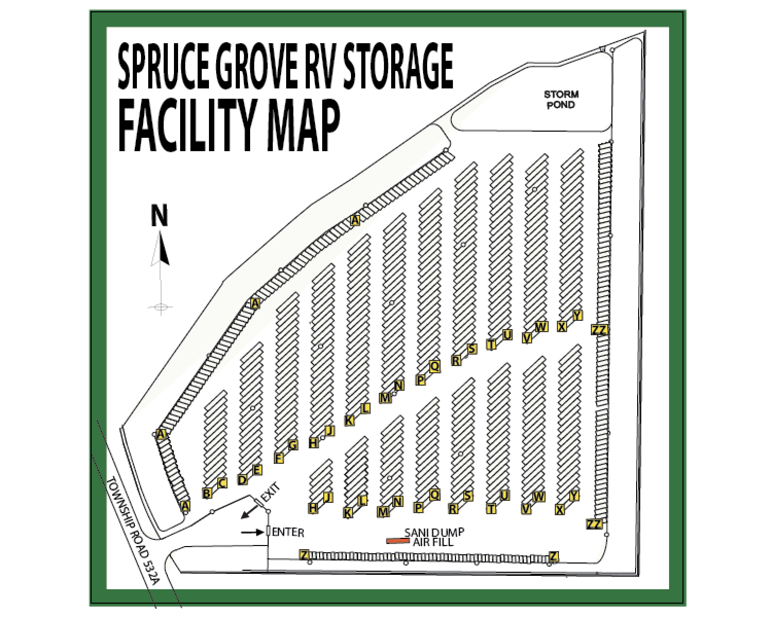 Spruce Grove RV Storage Edmonton Alberta